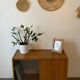Small vintage 1960s display cabinet/TV unit