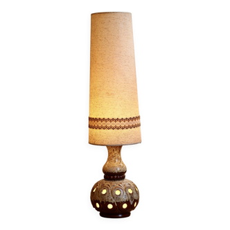 Large vintage German floor lamp from the 1970s.