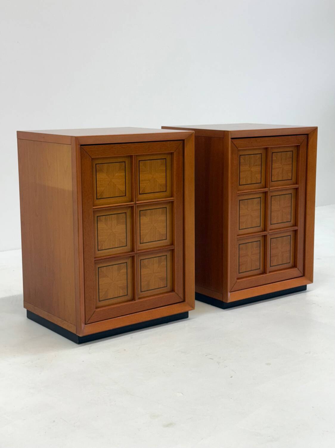 Ensemble de meubles italiens brutalistes Caccia alla Volpe pour Linea Arredo
