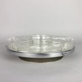 Art Deco Rotating Tray Lazy Susan, 1930's