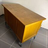 Teacher's desk and chair
