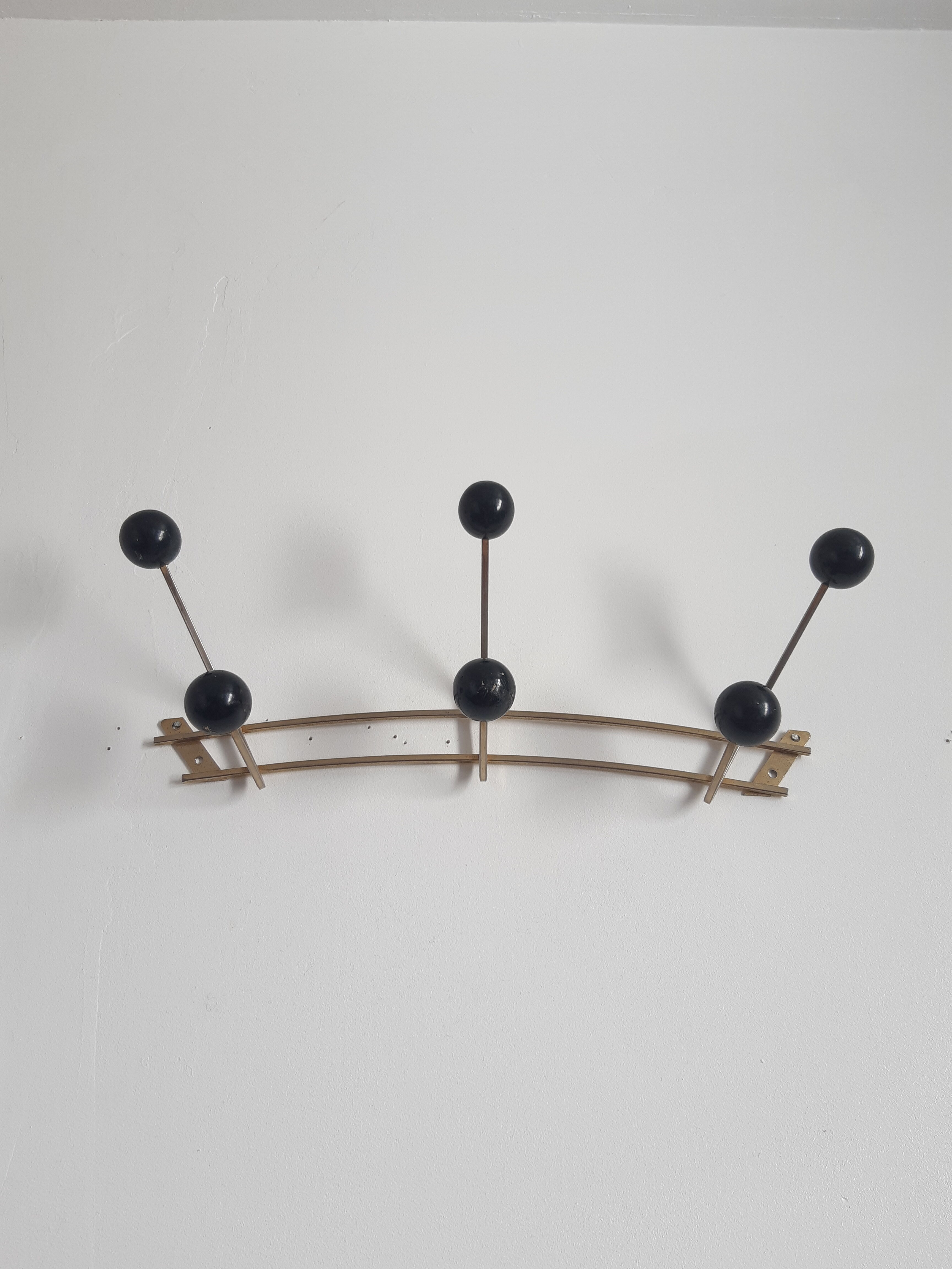 Wall coat rack art deco