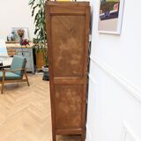 Vintage glass hosiery cabinet