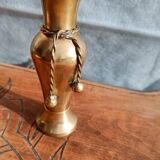 Vintage brass vase