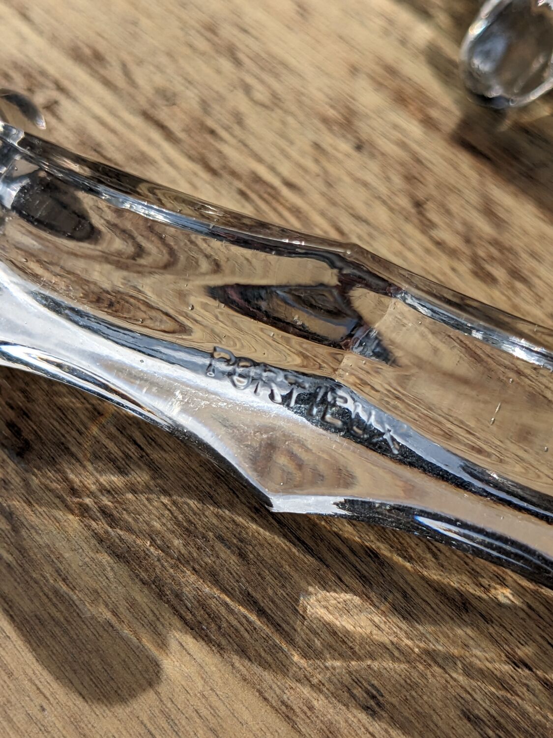 Set of 6 crystal knife holder