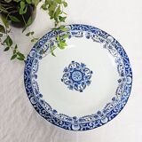 Plat rond et creux Longwy Louis XV