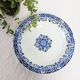 Large round and hollow dish Longwy Louis XV