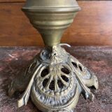 Pair of lamps bronze 1900 baroque