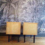 Pair of vintage bedside tables