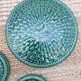 Barbotine coasters and bottle coasters