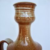 Bouteille pichet vintage en grès