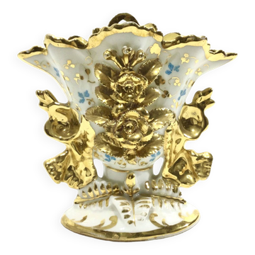 Porcelain Bridal Vase Old Paris 19th century