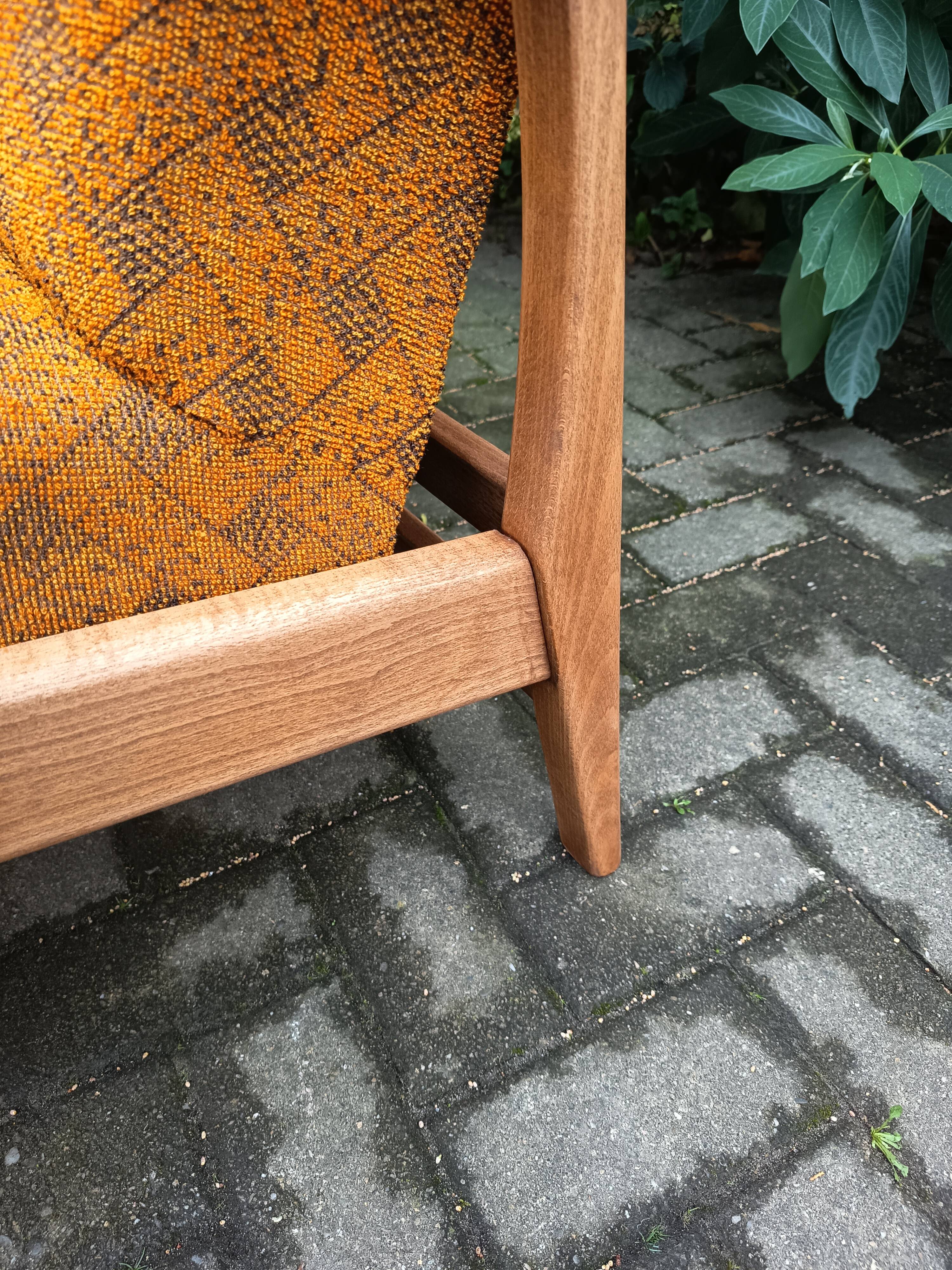 Fauteuil haut scandinave, 1960