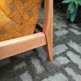 Fauteuil haut scandinave, 1960