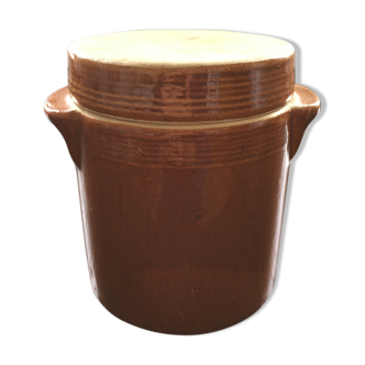 Sandstone salt pot l