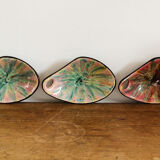 Set of 3 vintage psychedelic raviers