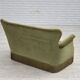 1970s, Danish 2-seater sofa, light green furniture velour.