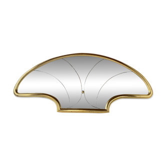 Miroir Art Déco forme "Coquillage''