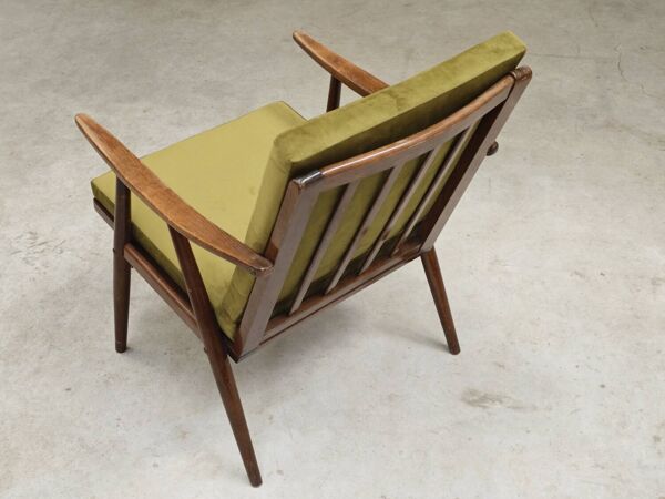 Fauteuil dit Boomerang par Antonin Suman pour Ton Bystrice Thonet 1960
