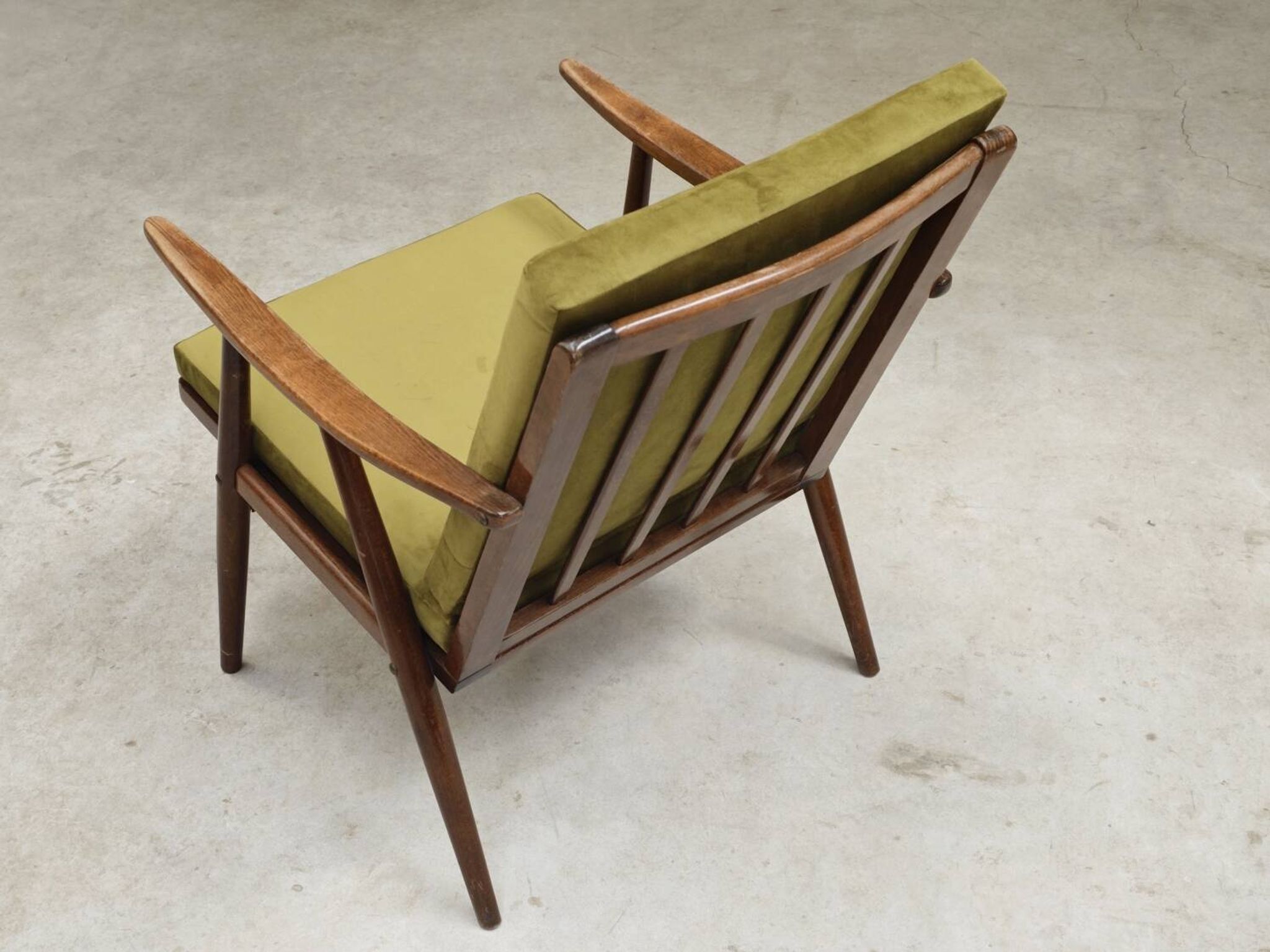 Boomerang armchair by Antonin Suman for Ton Bystrice Thonet 1960