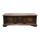 Old chest in solid oak