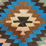 Vintage Turkish Kilim 252x106 cm