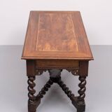 Table d'écriture ou de hall coloniale hollandaise du début du 19e siècle