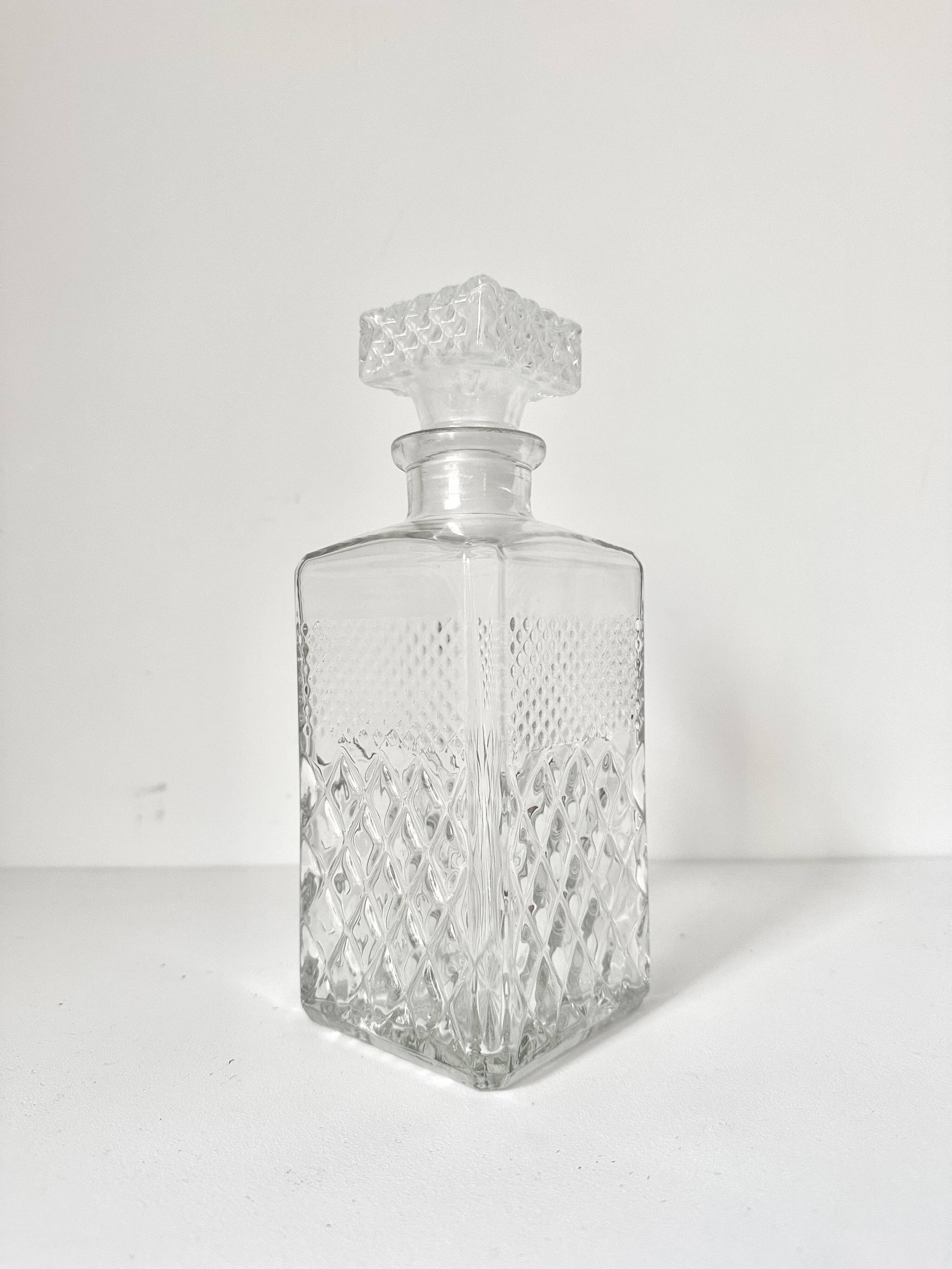 Carafe à whisky en verre