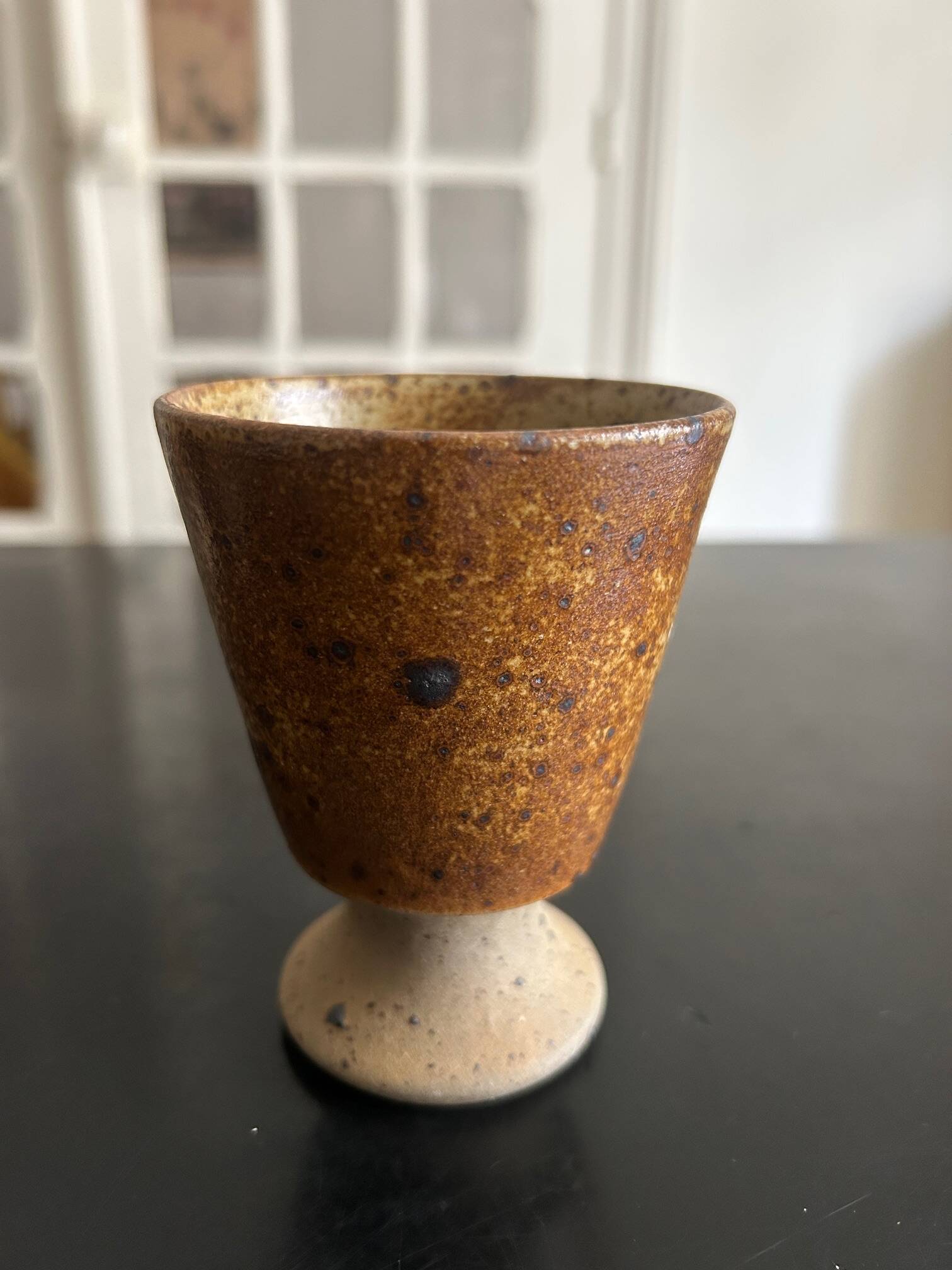 tea or coffee service in stoneware by Charles Gaudry