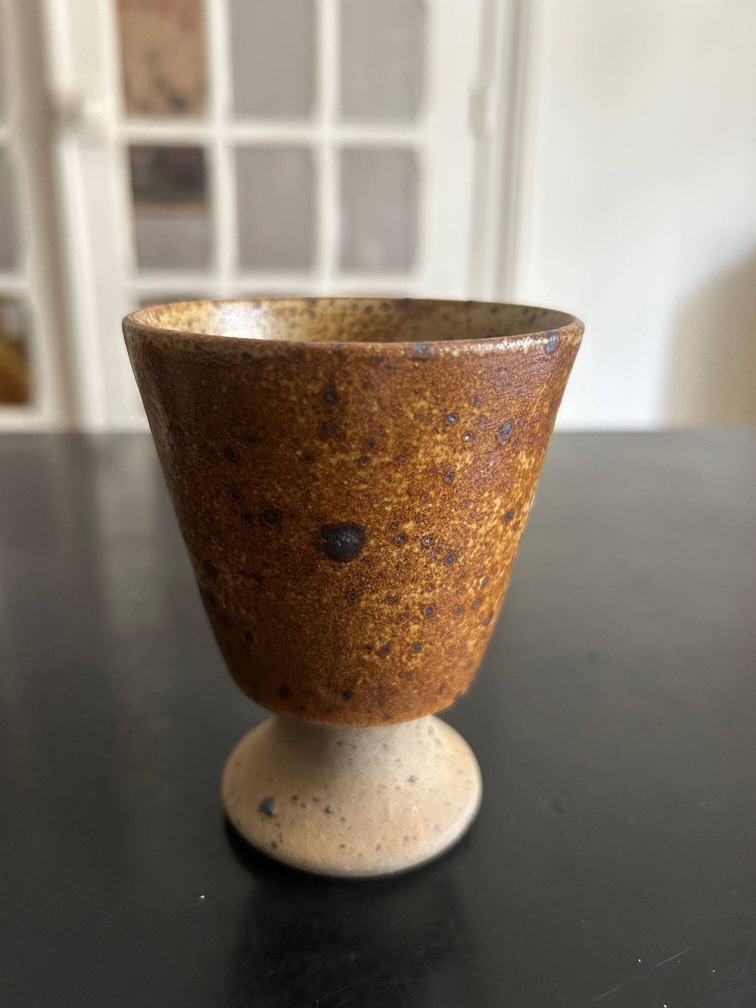 tea or coffee service in stoneware by Charles Gaudry