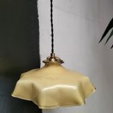 Opaline pendant light