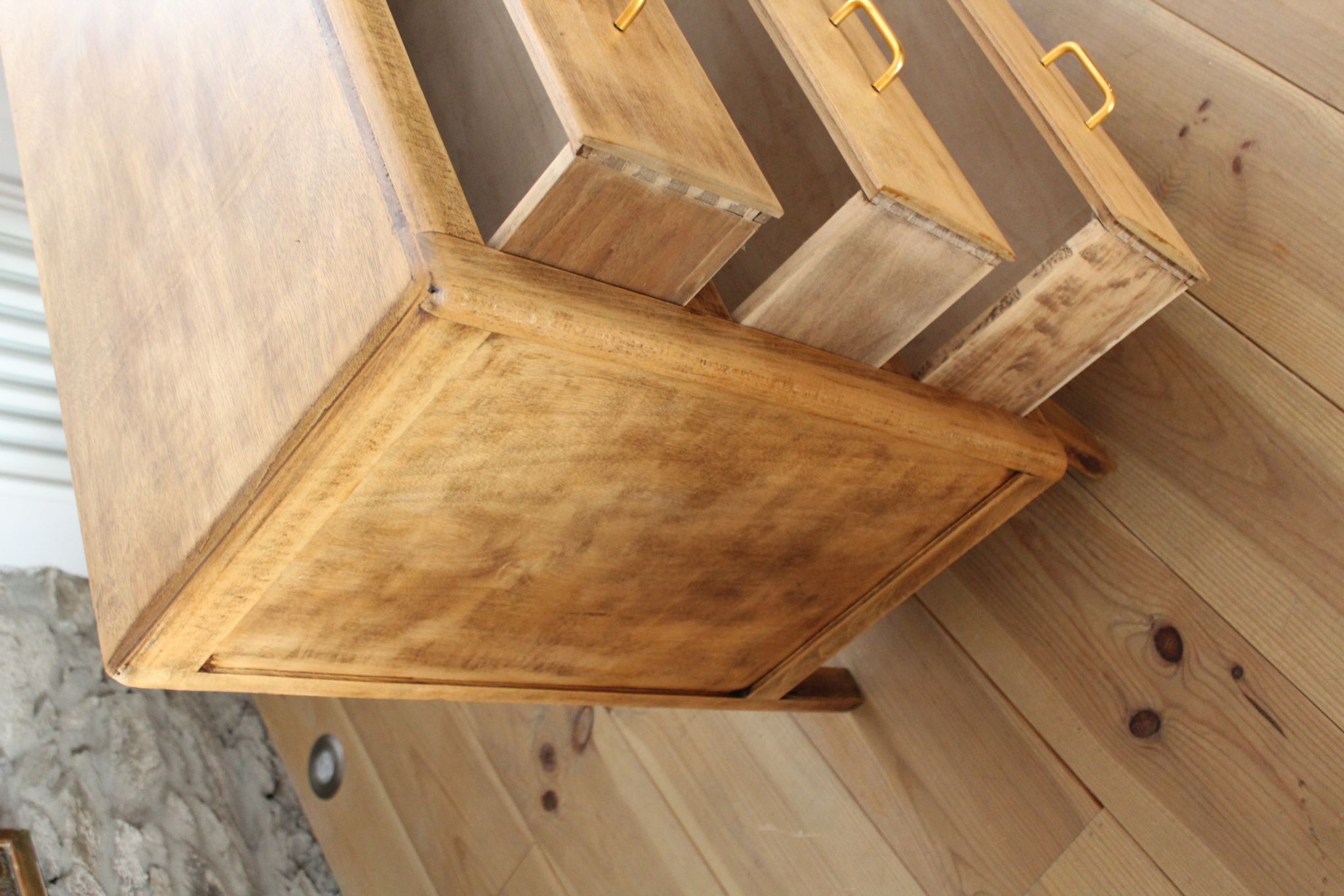Descaled 70s Dresser painted