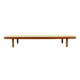 Canapé-lit simple en teck danois rétro vintage, futon, milieu du siècle moderne, années 1950-70