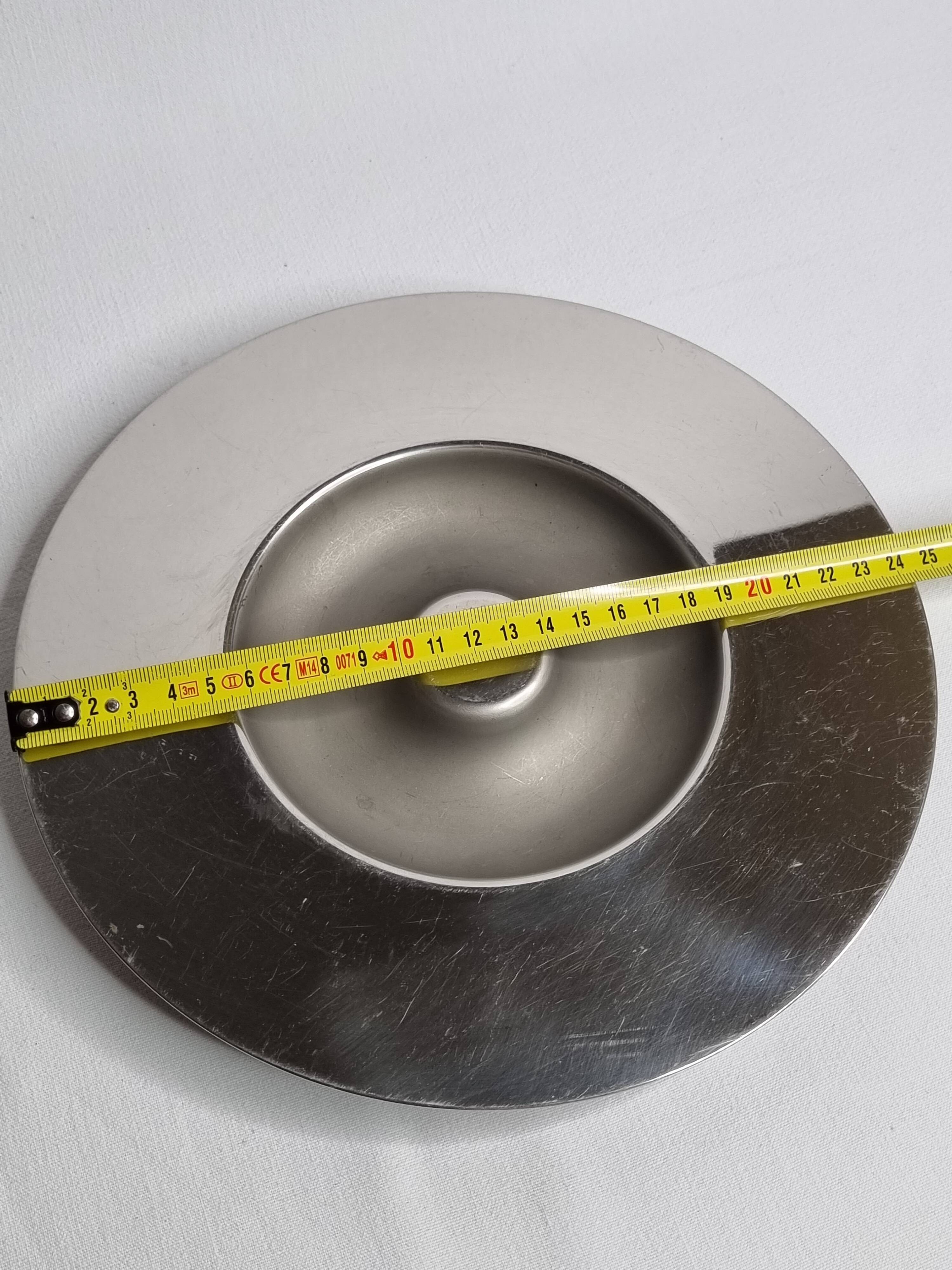 Pocket tray Italian design from the 80s, Velca Legnano Milano, 24 cm