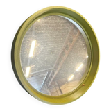 Miroir mural rond vintage vert citron