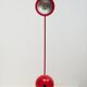 Memphis red desk lamp, 1970s