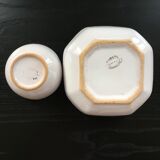 Set ceramics blue décor