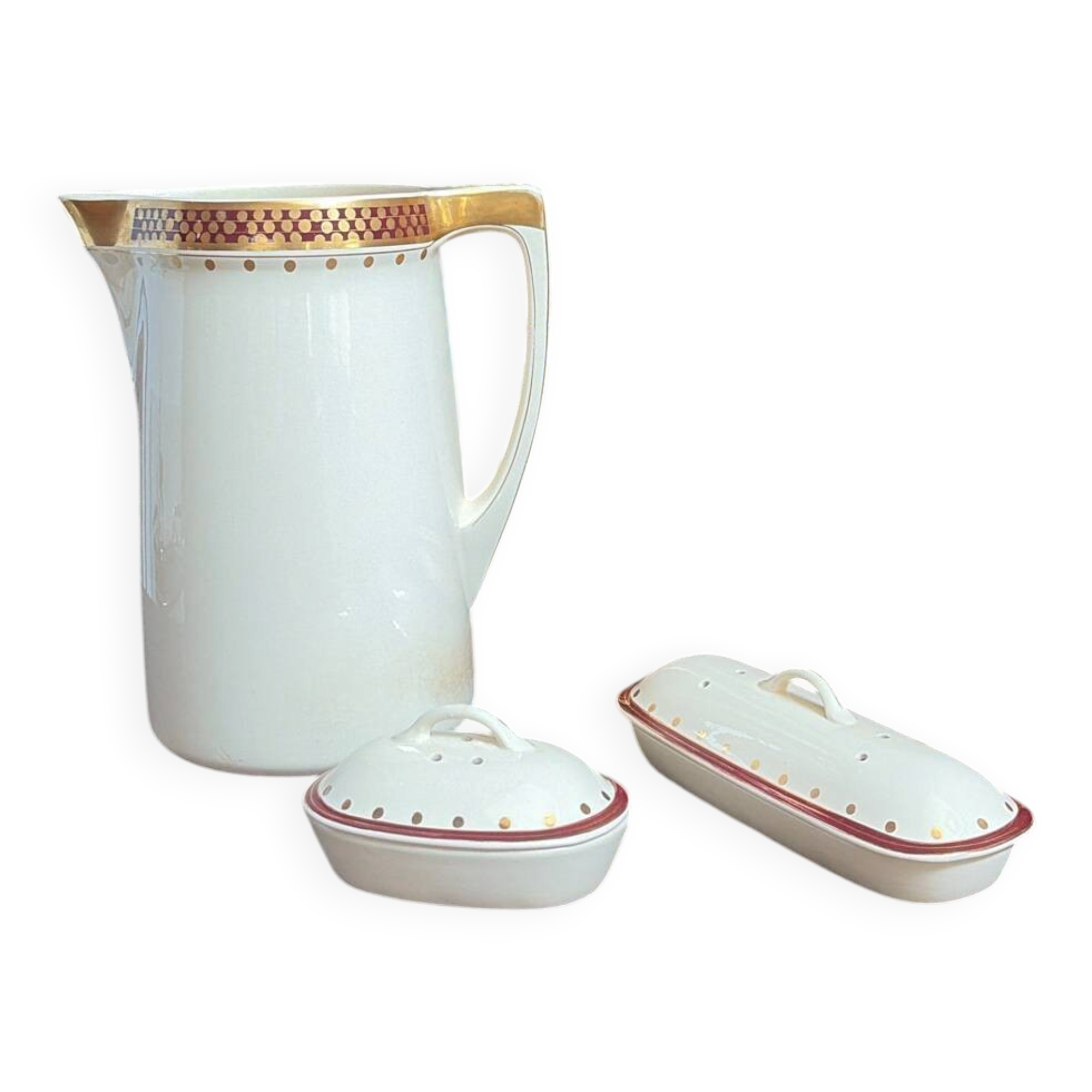 Ensemble de toilette Art Deco Villeroy et Boch