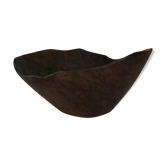 Carved olive wood cup, 1950/60