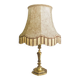 Empire / Directoire living room lamp in gilded bronze, mid-20th century