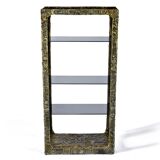 Adrian Pearsall for Craft Associates Brutalist etagere display shelves