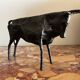 Metal Bull Sculpture
