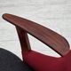 1960s, Danish designed armchair, reupholstered, furniture wool.