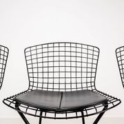 Set of 4 barstools by Harry Bertoia for Knoll, 1980