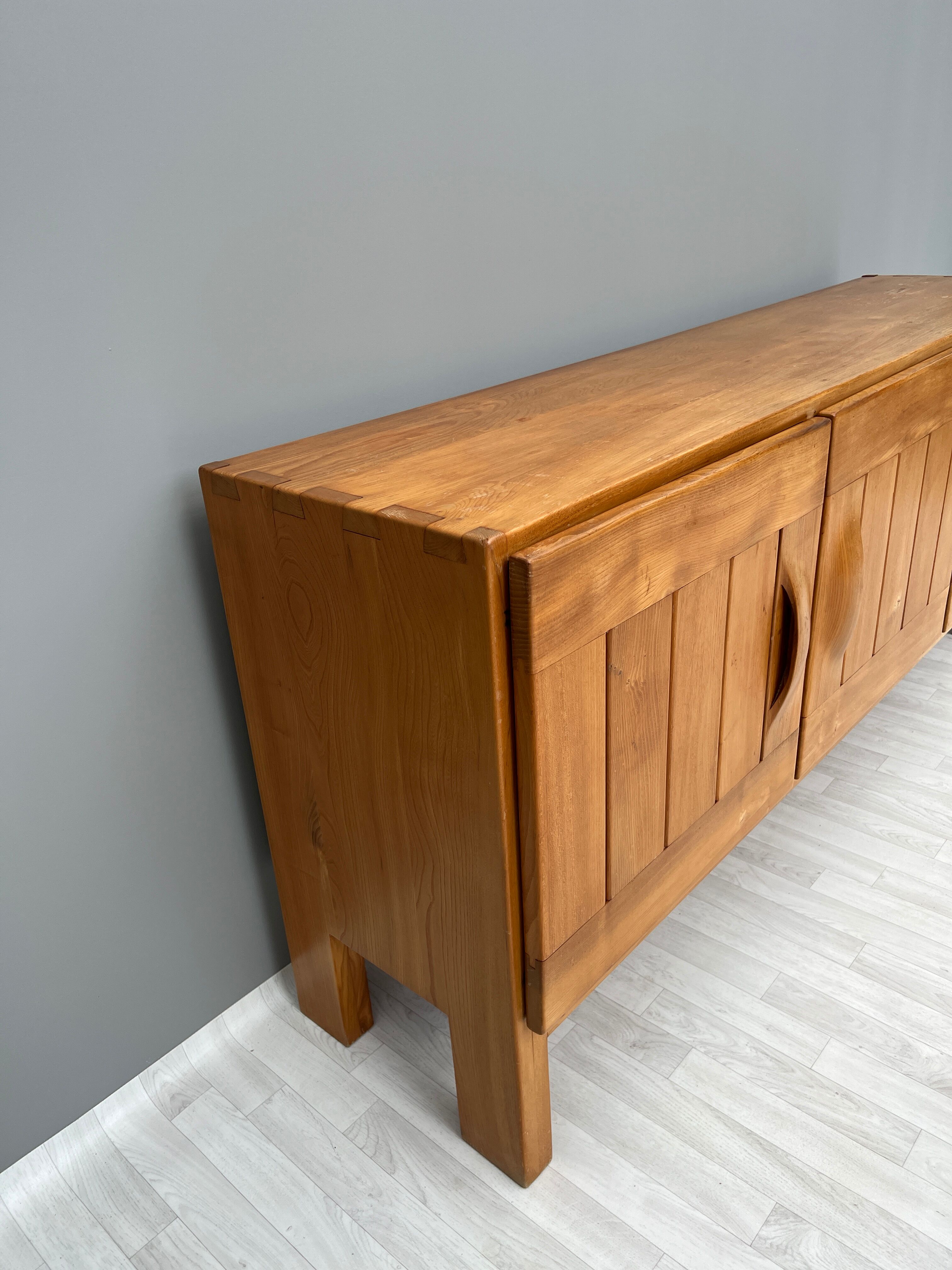 Sideboard in solid elm, Maison Regain  70