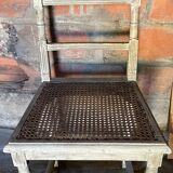 Old carved wood chairs