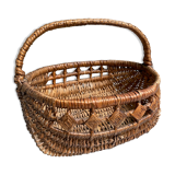 Vintage wicker basket