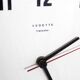 Wall clock Vedette
