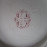 Small old Thonet style dressing table with earthenware basin