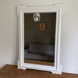 Mirror late 19th 120x84cm white